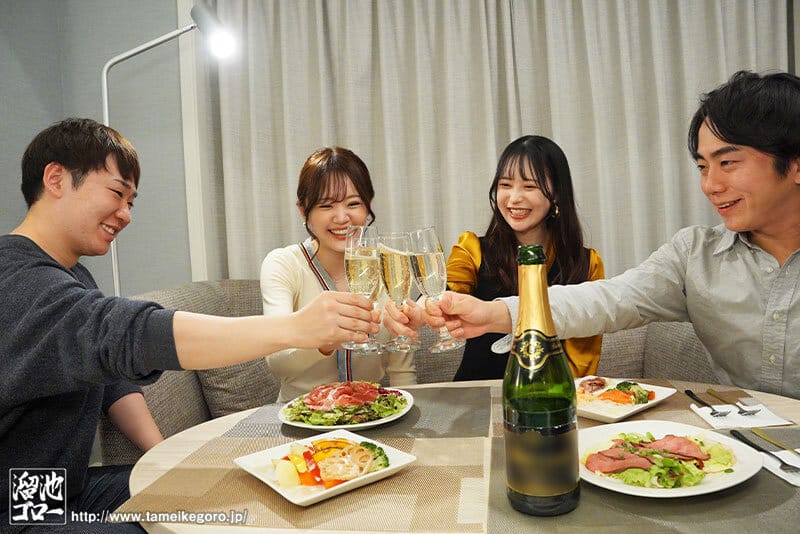 Avjapan ปาตี้เซ็กส์หมู่สลับคู่เย็ดกับเพื่อนบ้านสุดมันส์ MEYD-916 1