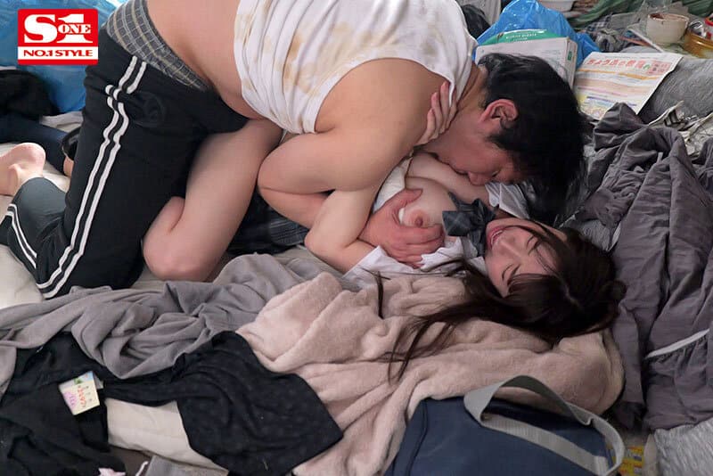 xxx japan เย็ดเสียวนักเรียนสาวในห้องขยะเอาสดแตกคาหี SONE-314 2