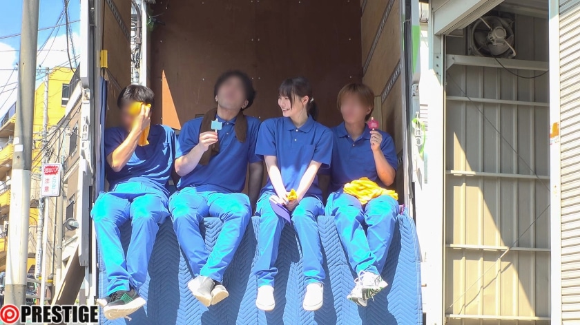 AV เย็ดสด-ฝากสาวไว้ย้ายบ้าน โดนเย็ดยันทีมงานหมดตัว-ABF-293 1