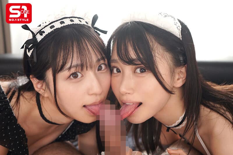AVเมดสาว สาวใช้สองคนแย่งน้ำกามสด SNOS-166 Yuri&Noa 3