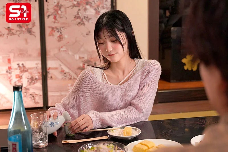 หนังโป๊ญี่ปุ่น เพื่อนสมัยเด็กเมาแล้วเลีย SNOS-346 Nanoka Hatsumi 1
